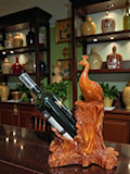 Kệ Rượu Khổng Tước